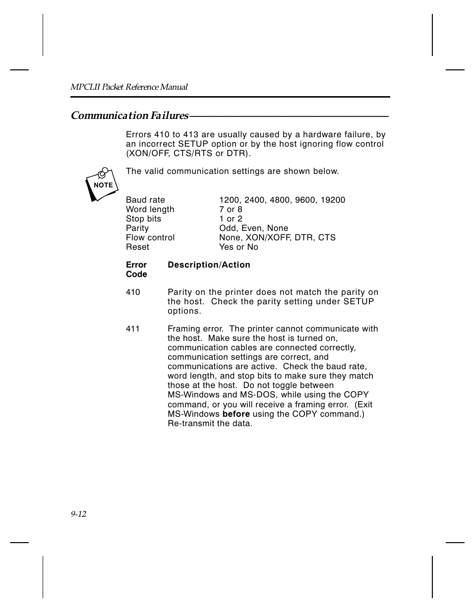 Paxar Monarch TCMPCL2PR User Manual | Page 134 / 217