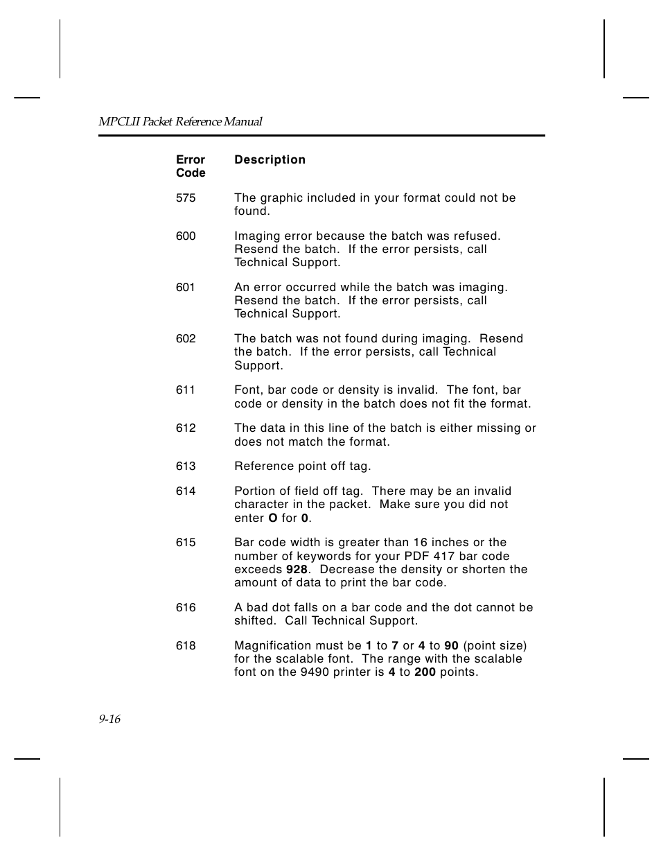 Paxar Monarch TCMPCL2PR User Manual | Page 138 / 217