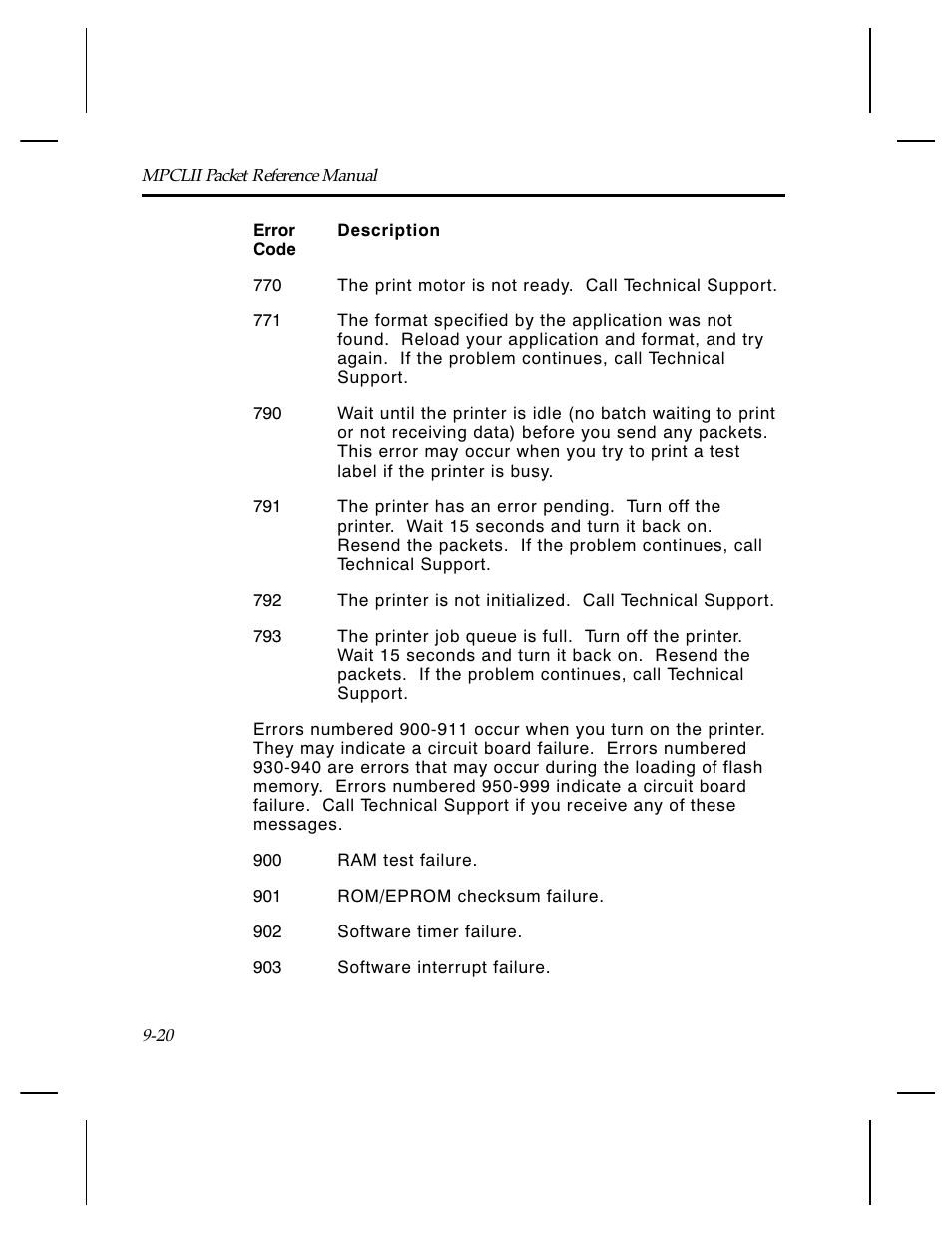 Paxar Monarch TCMPCL2PR User Manual | Page 142 / 217
