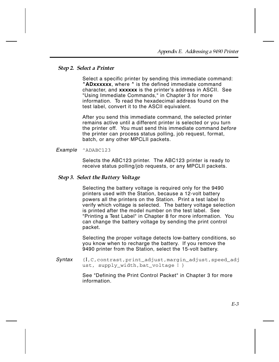 Paxar Monarch TCMPCL2PR User Manual | Page 200 / 217