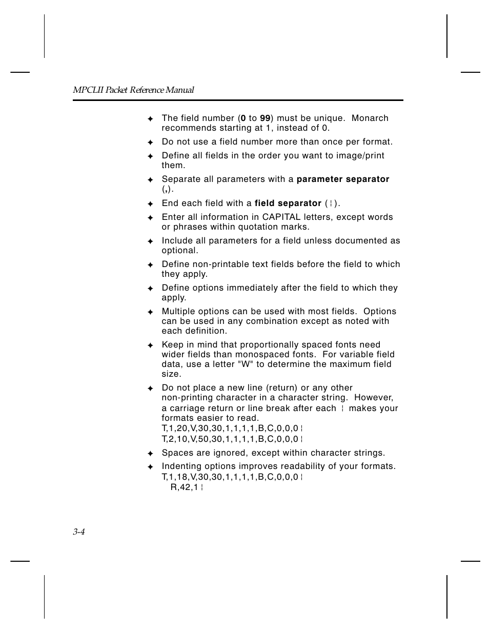 Paxar Monarch TCMPCL2PR User Manual | Page 24 / 217