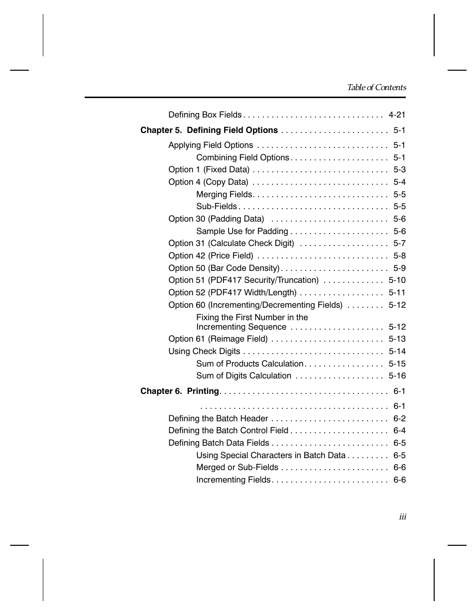 Paxar Monarch TCMPCL2PR User Manual | Page 5 / 217