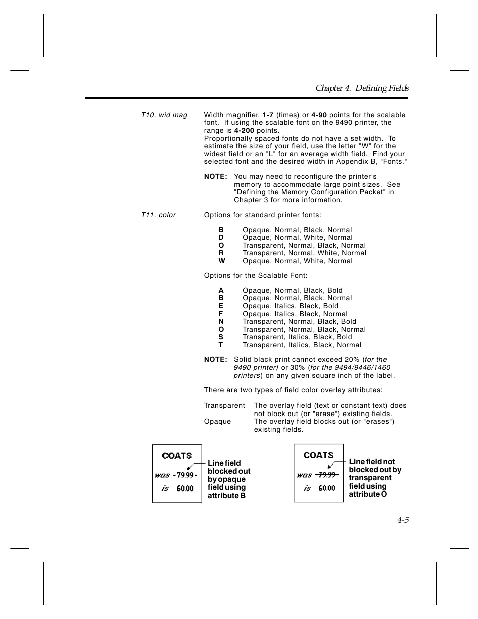 Paxar Monarch TCMPCL2PR User Manual | Page 57 / 217