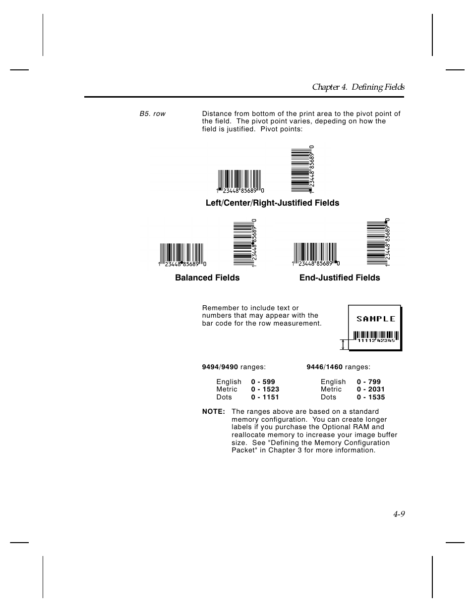 Paxar Monarch TCMPCL2PR User Manual | Page 61 / 217