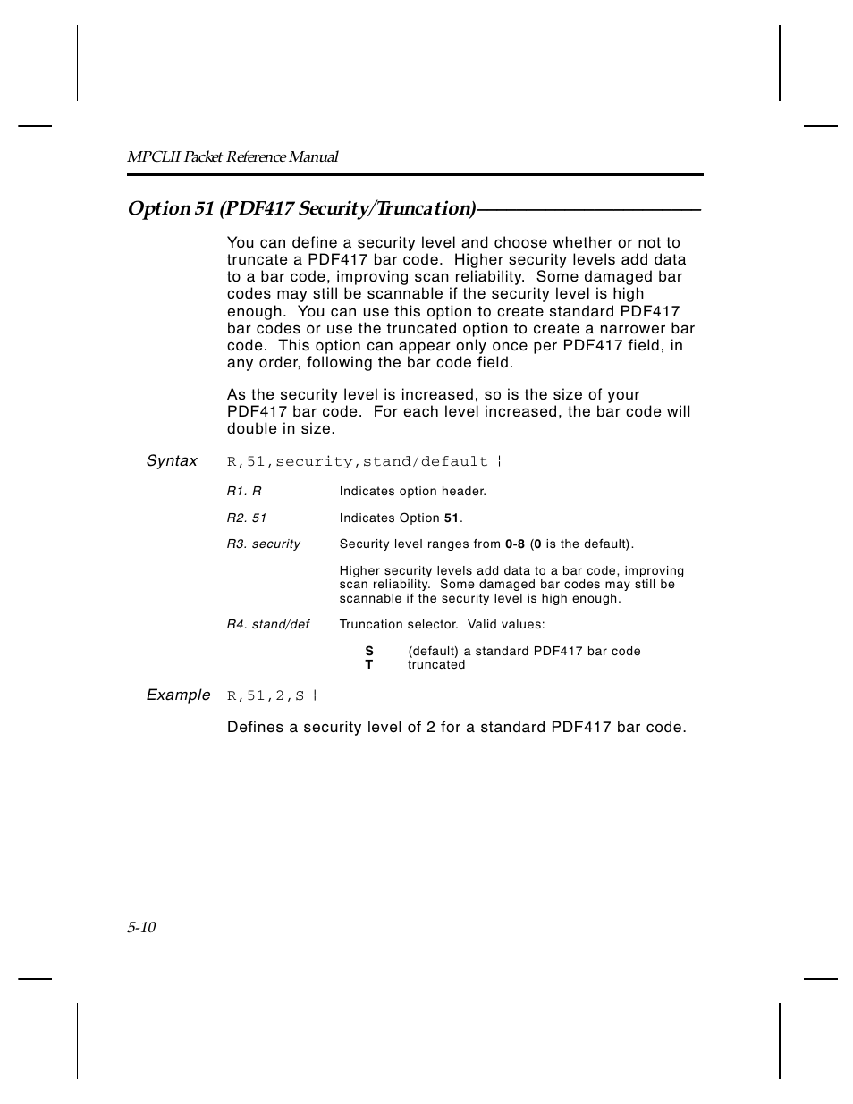 Paxar Monarch TCMPCL2PR User Manual | Page 86 / 217