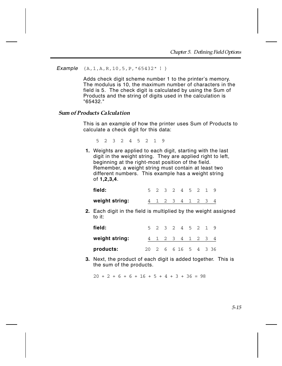 Paxar Monarch TCMPCL2PR User Manual | Page 91 / 217