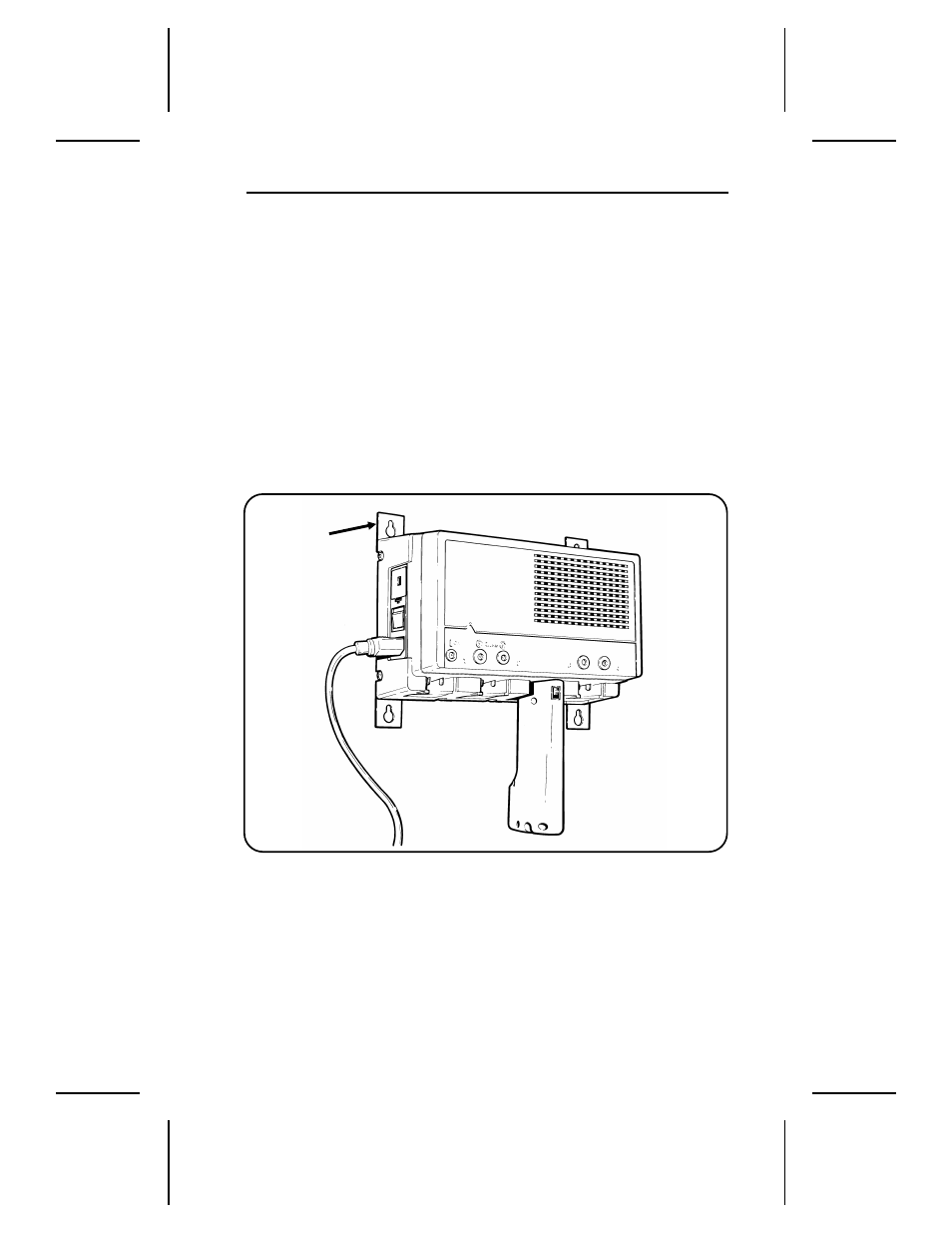 Wall mount installation | Paxar Four Station Charger 6094 User Manual | Page 11 / 20