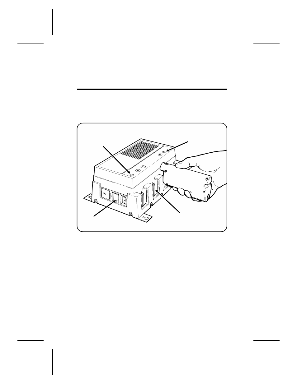 Charging handles | Paxar Four Station Charger 6094 User Manual | Page 13 / 20