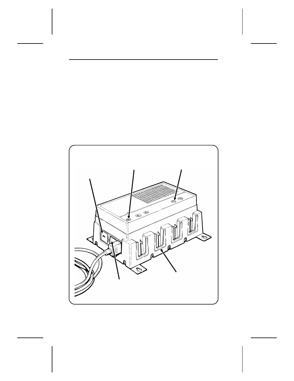 Convenience features | Paxar Four Station Charger 6094 User Manual | Page 8 / 20