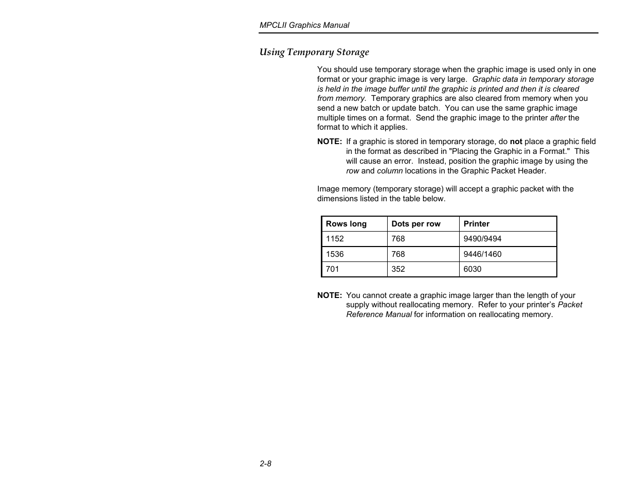 Paxar MPCL II User Manual | Page 18 / 48