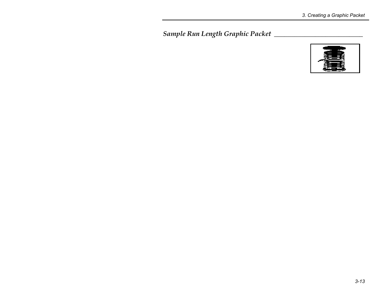 Sample run length graphic packet | Paxar MPCL II User Manual | Page 31 / 48