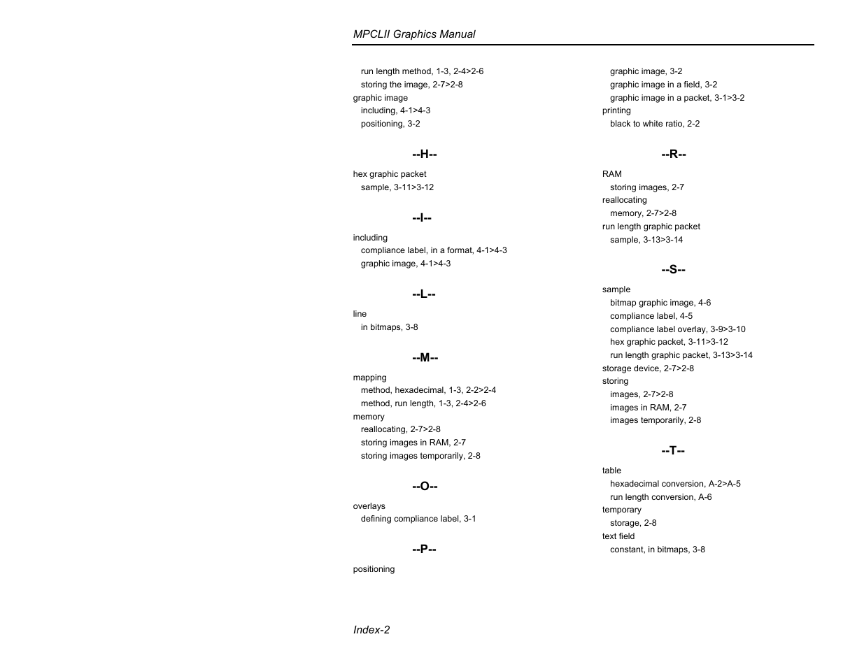 Paxar MPCL II User Manual | Page 46 / 48
