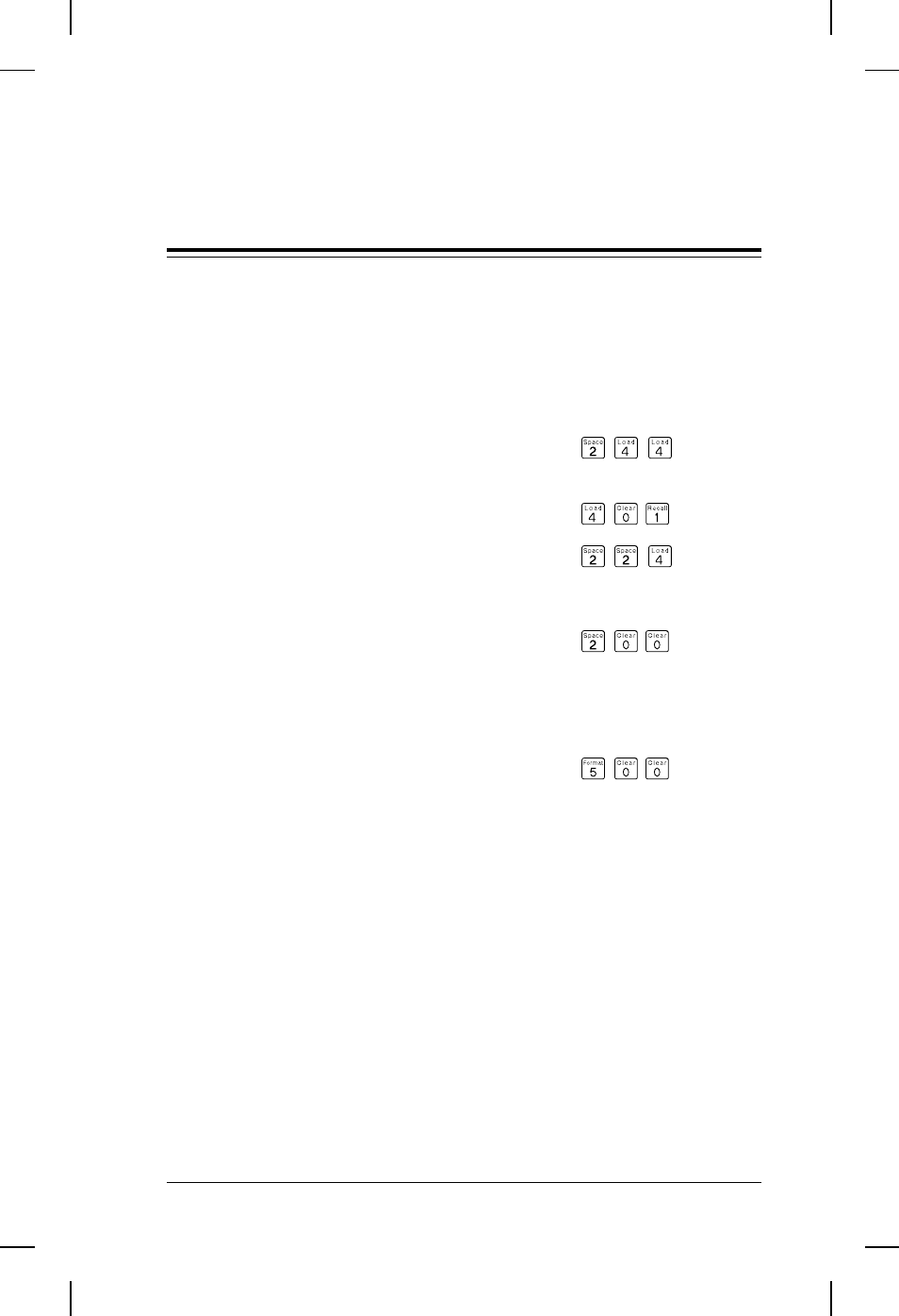 Special operating features | Paxar TC6021OH User Manual | Page 33 / 68