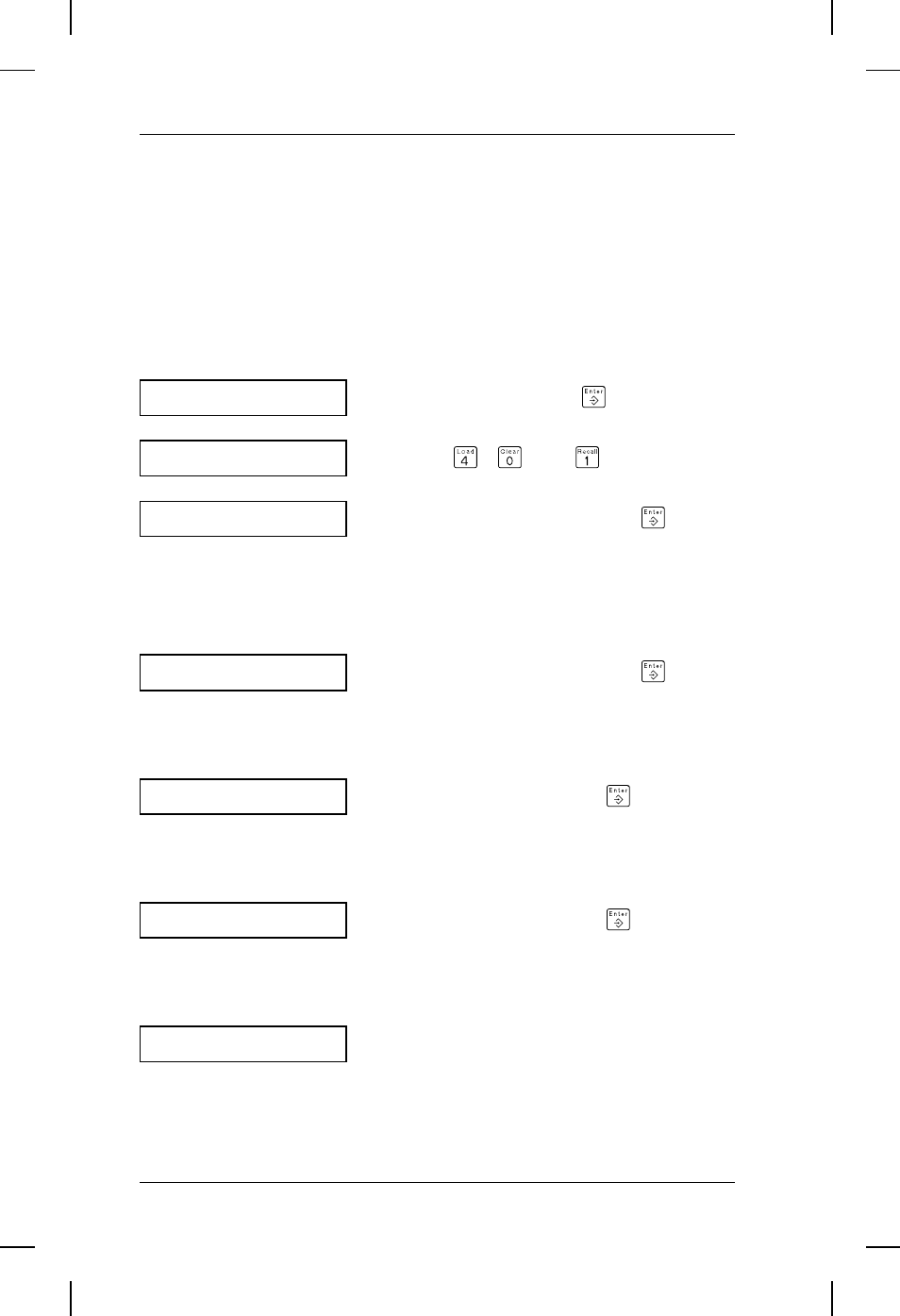 Setting the communication parameters | Paxar TC6021OH User Manual | Page 34 / 68