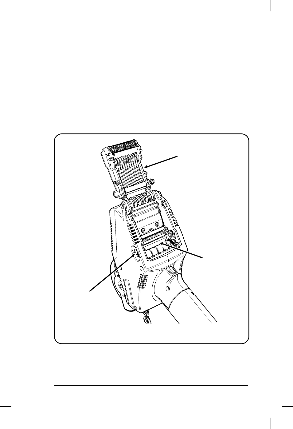 Checking the label chute for stuck labels | Paxar TC6021OH User Manual | Page 51 / 68