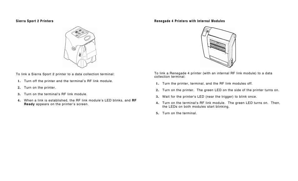 Paxar Monarch RF Link 7400 User Manual | Page 8 / 16