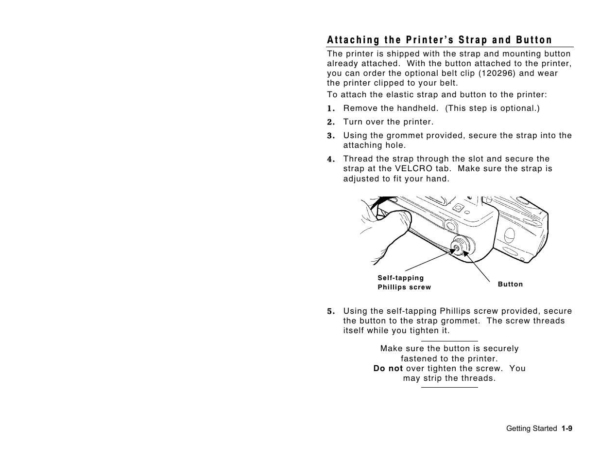 Paxar Handi Print 6017 User Manual | Page 13 / 30