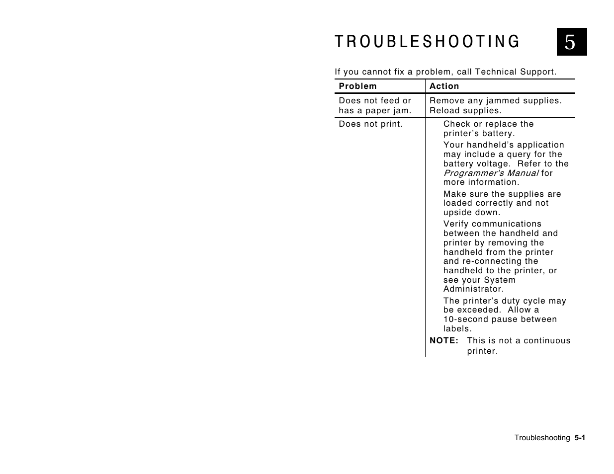 Paxar Handi Print 6017 User Manual | Page 23 / 30