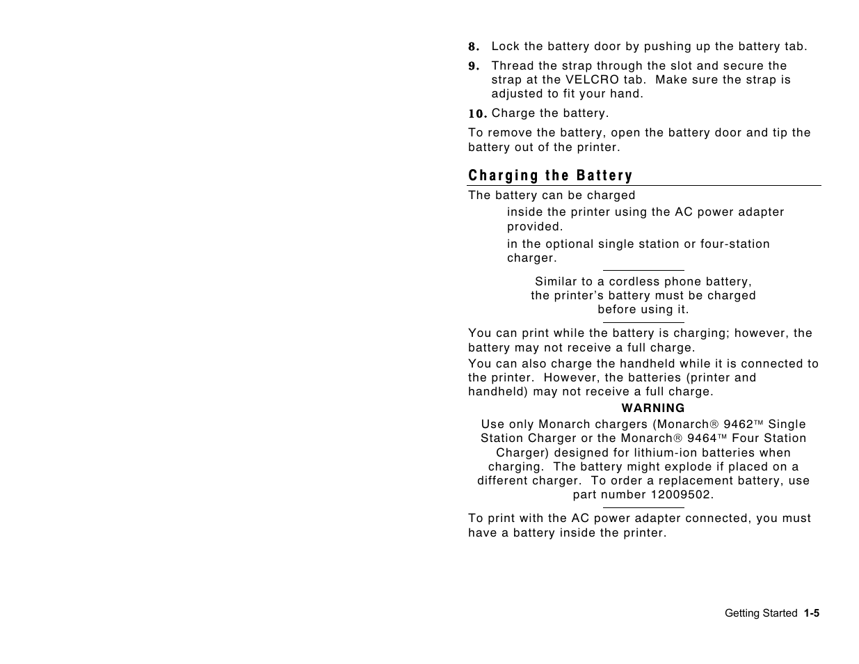 Paxar Handi Print 6017 User Manual | Page 9 / 30