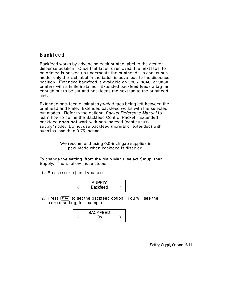Paxar Monarch 917 User Manual | Page 23 / 82