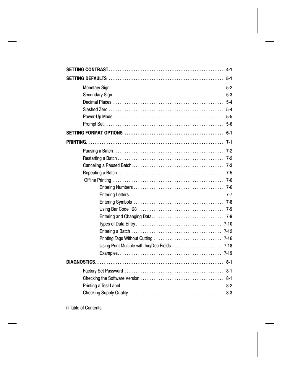 Paxar Monarch 917 User Manual | Page 4 / 82