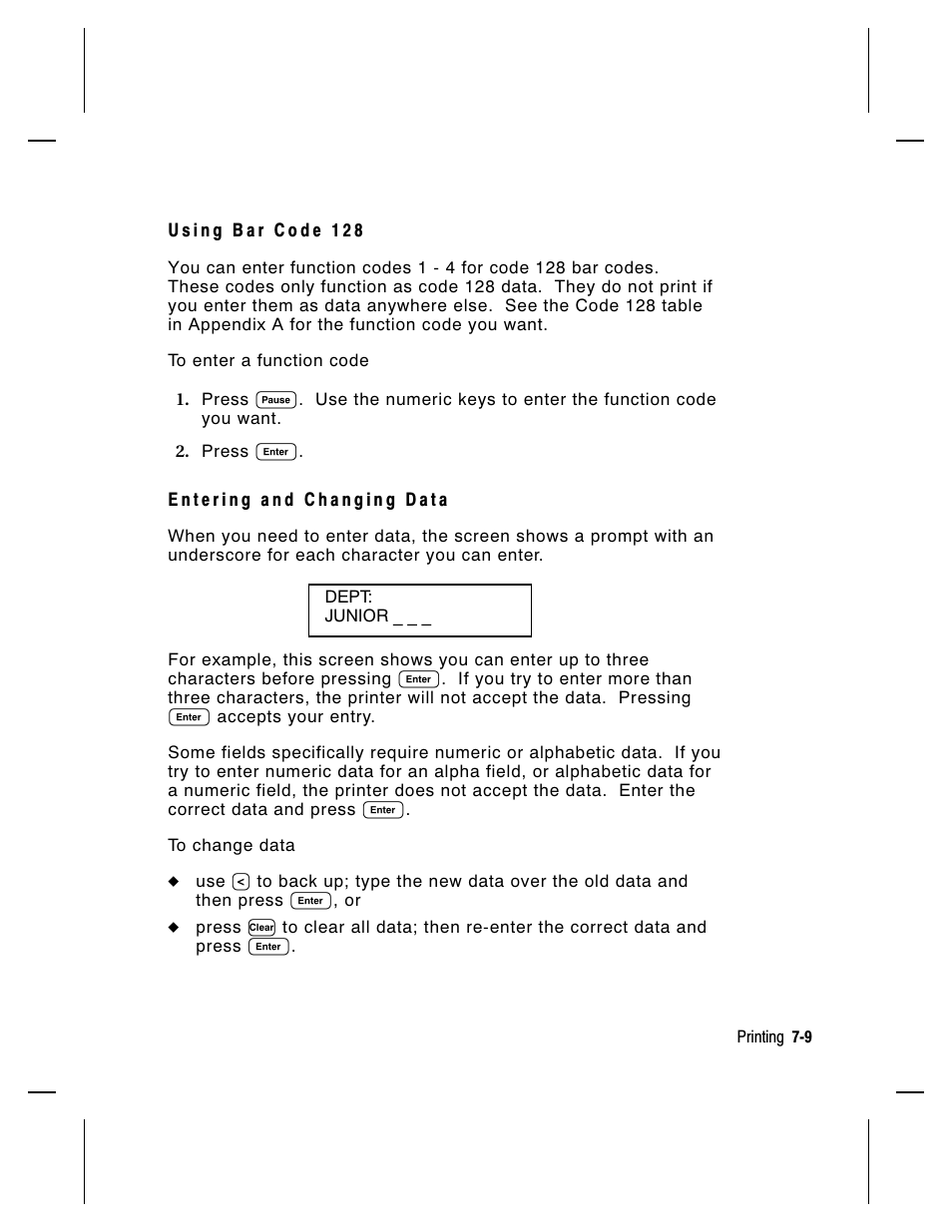 Paxar Monarch 917 User Manual | Page 55 / 82