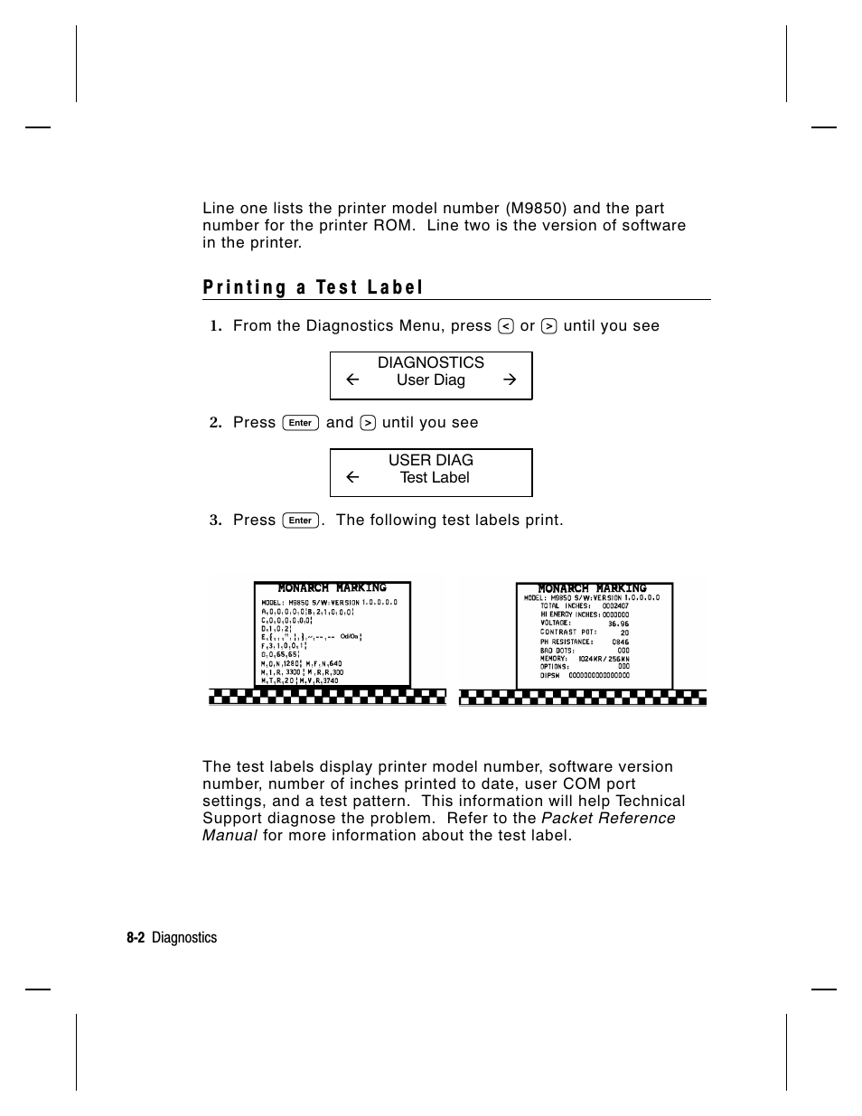 Paxar Monarch 917 User Manual | Page 68 / 82