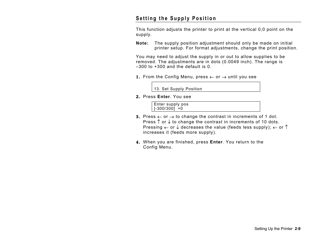 Paxar Model 9416 User Manual | Page 21 / 30