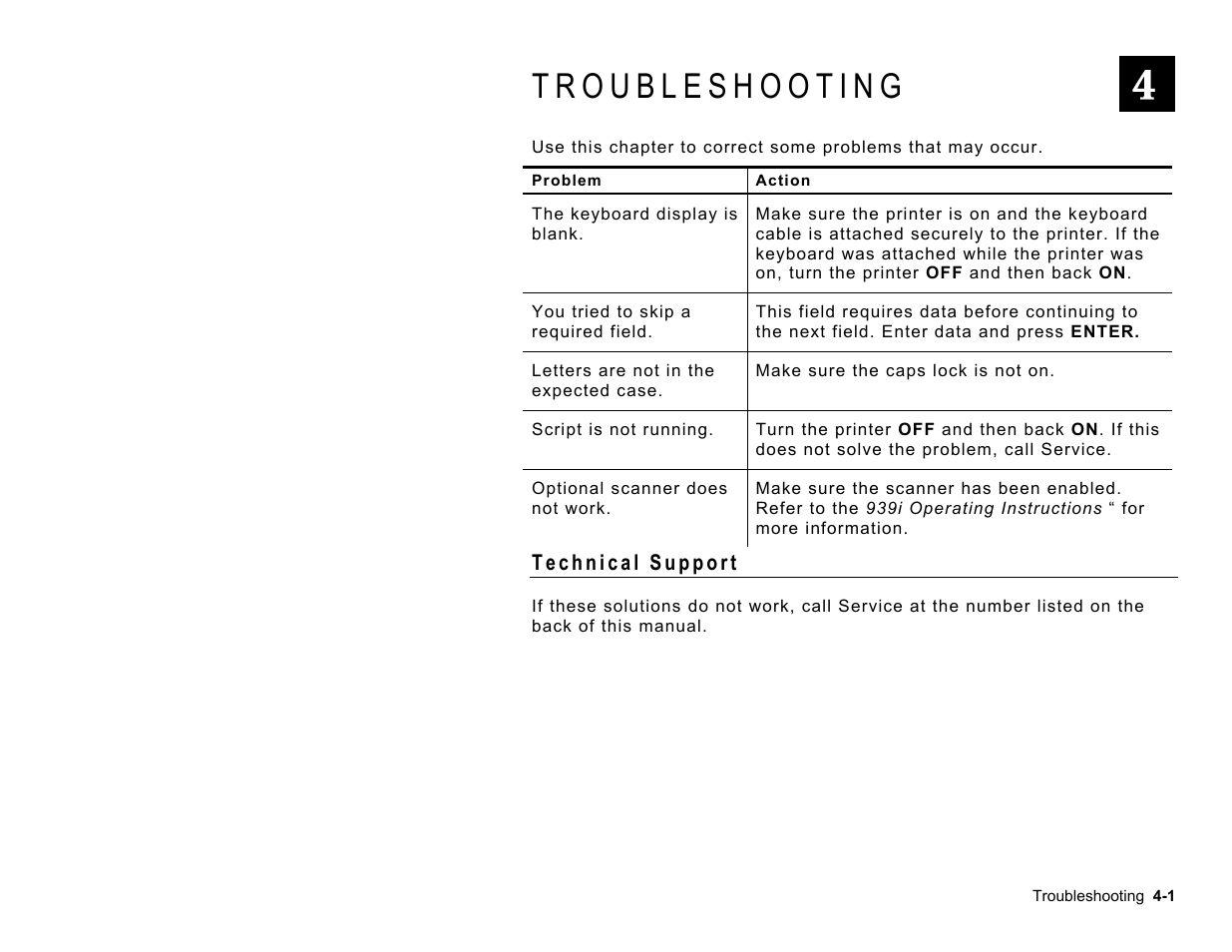 Paxar Model 9416 User Manual | Page 27 / 30