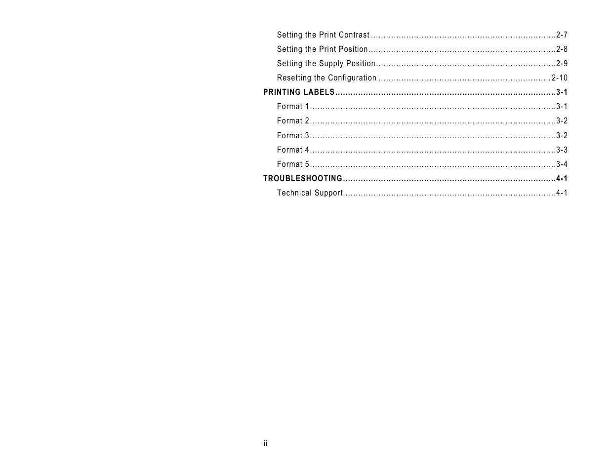 Paxar Model 9416 User Manual | Page 4 / 30