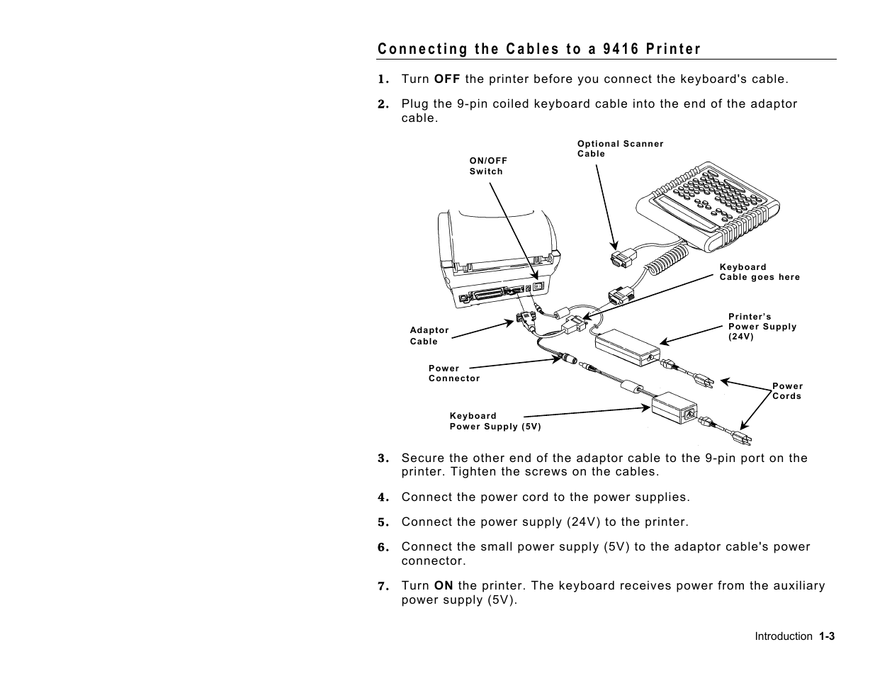 Paxar Model 9416 User Manual | Page 7 / 30