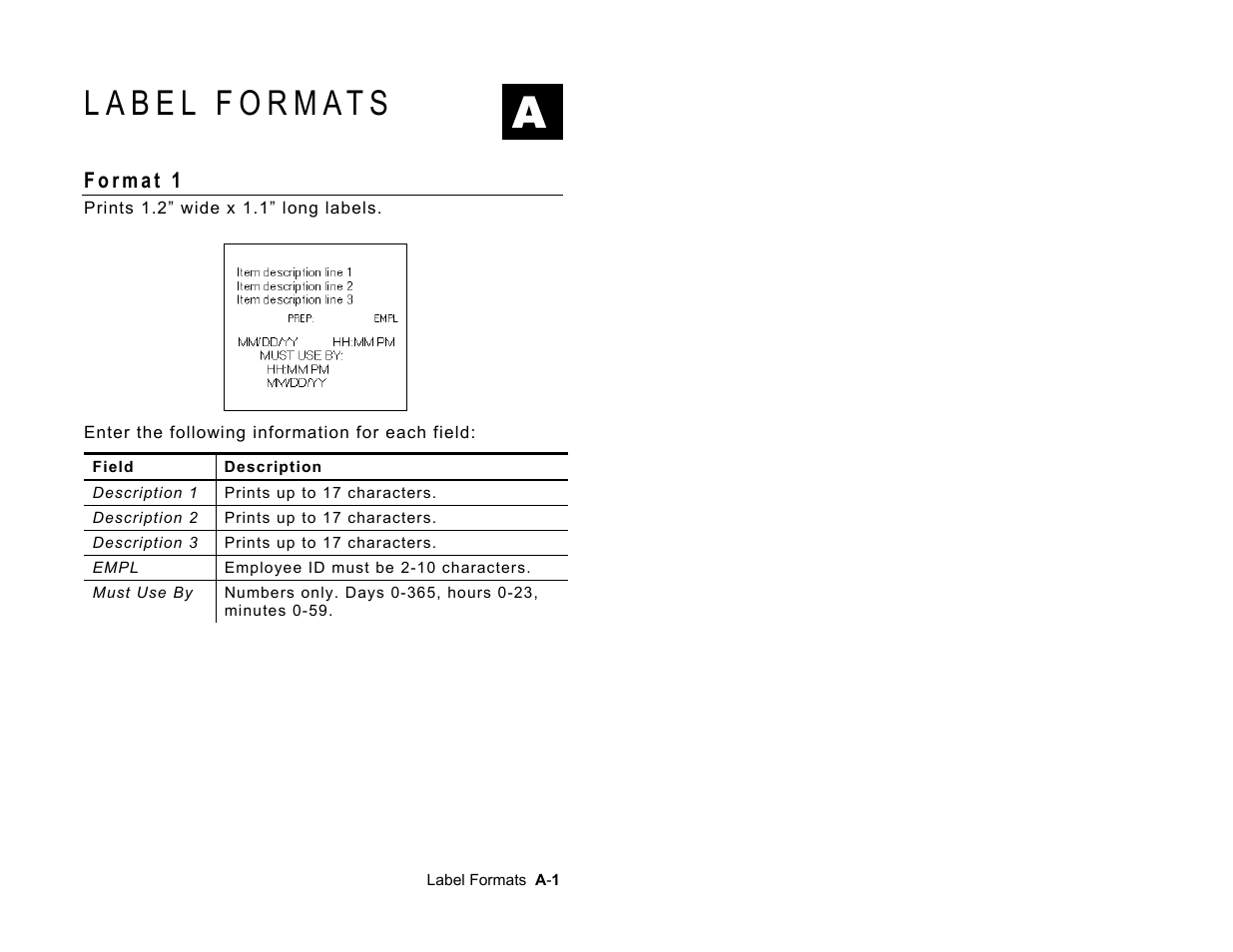 Paxar Freshmarx 9415 User Manual | Page 29 / 38