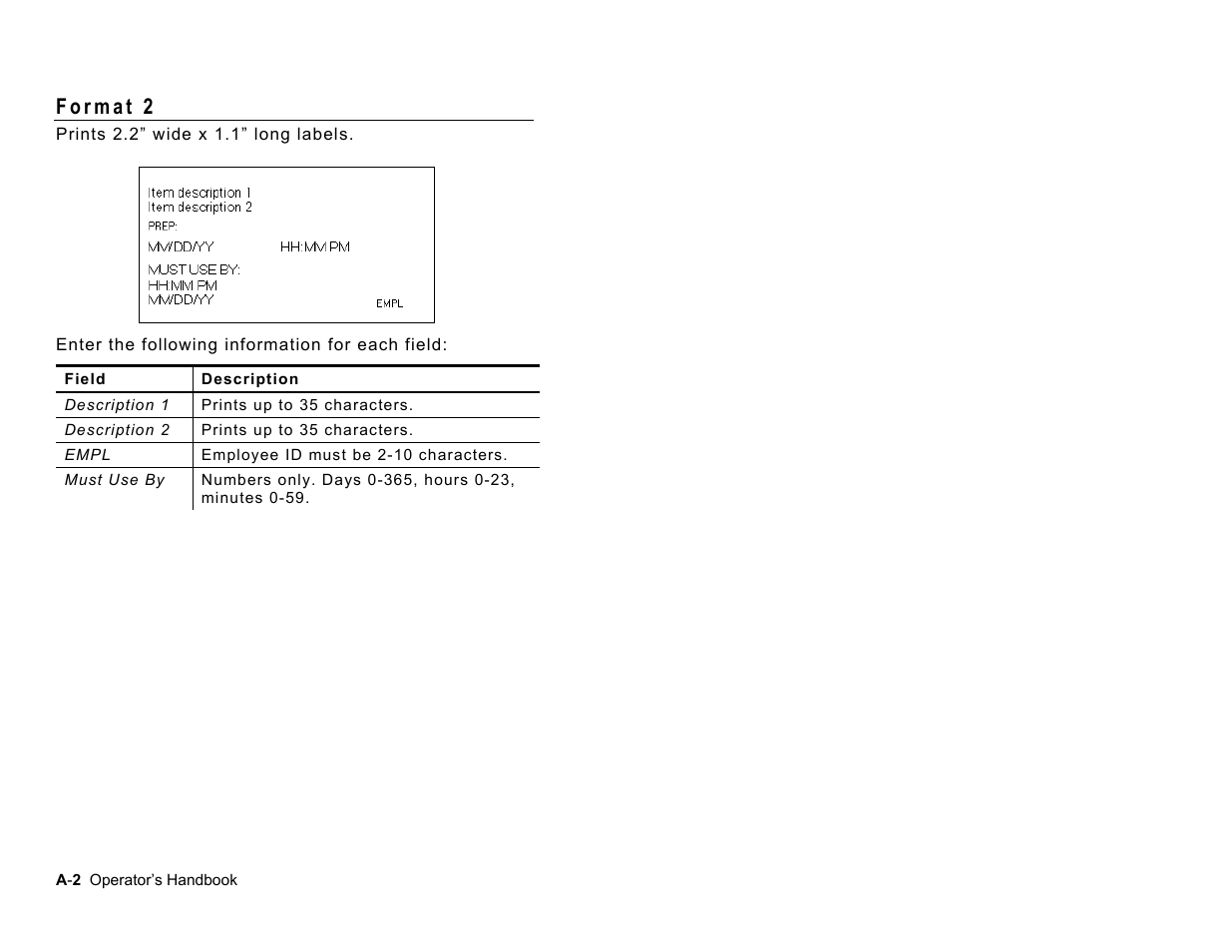 Paxar Freshmarx 9415 User Manual | Page 30 / 38