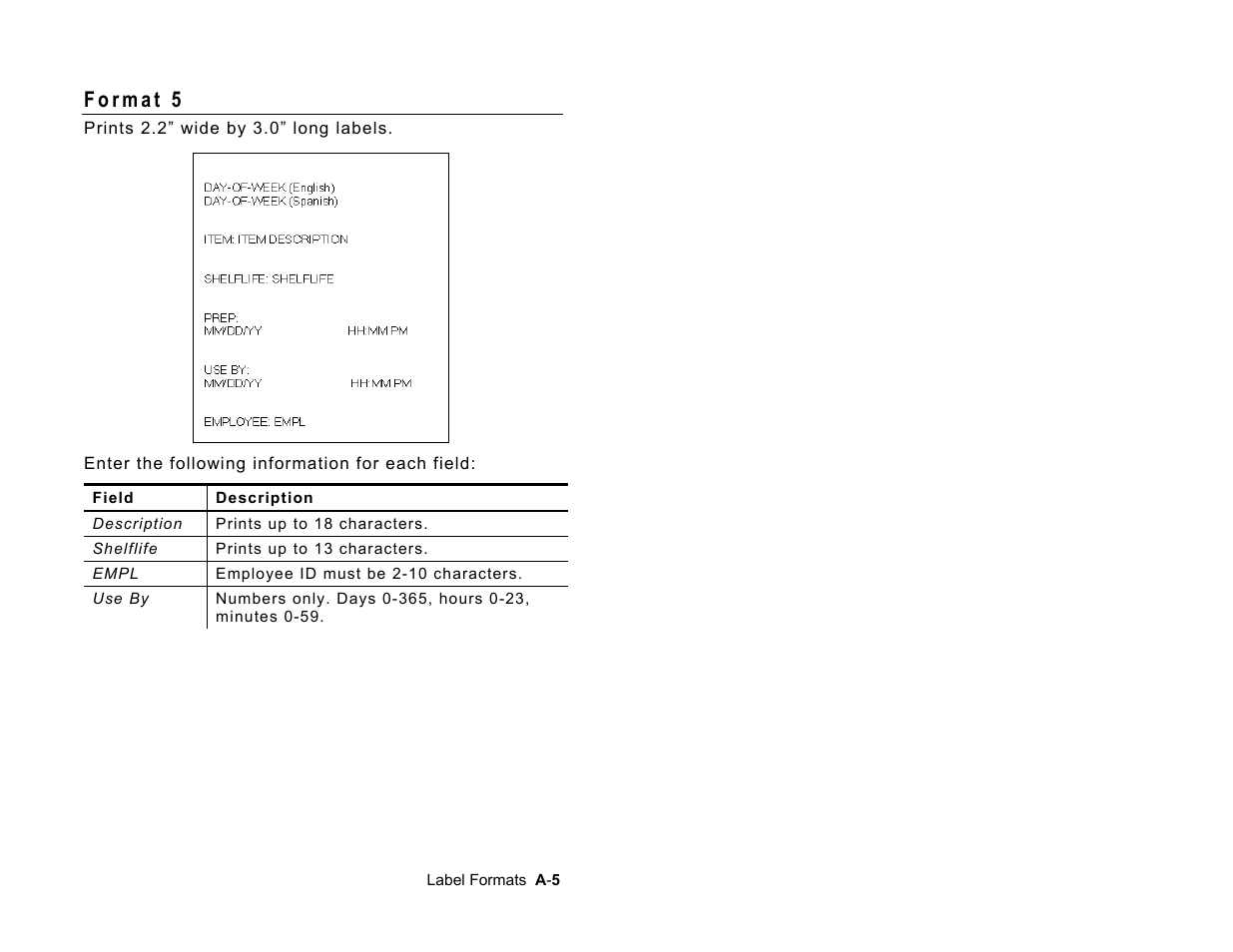 Paxar Freshmarx 9415 User Manual | Page 33 / 38
