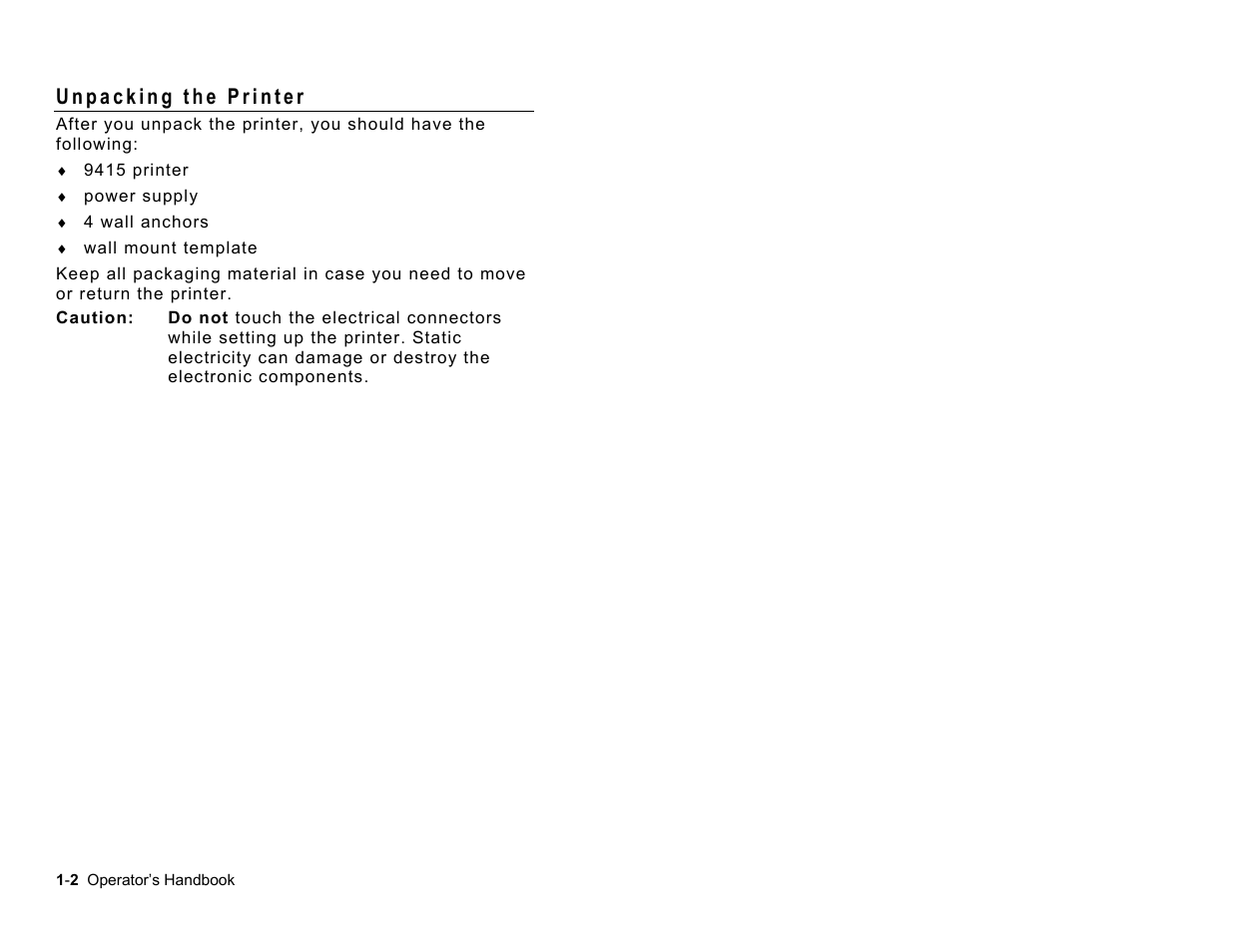 Paxar Freshmarx 9415 User Manual | Page 6 / 38
