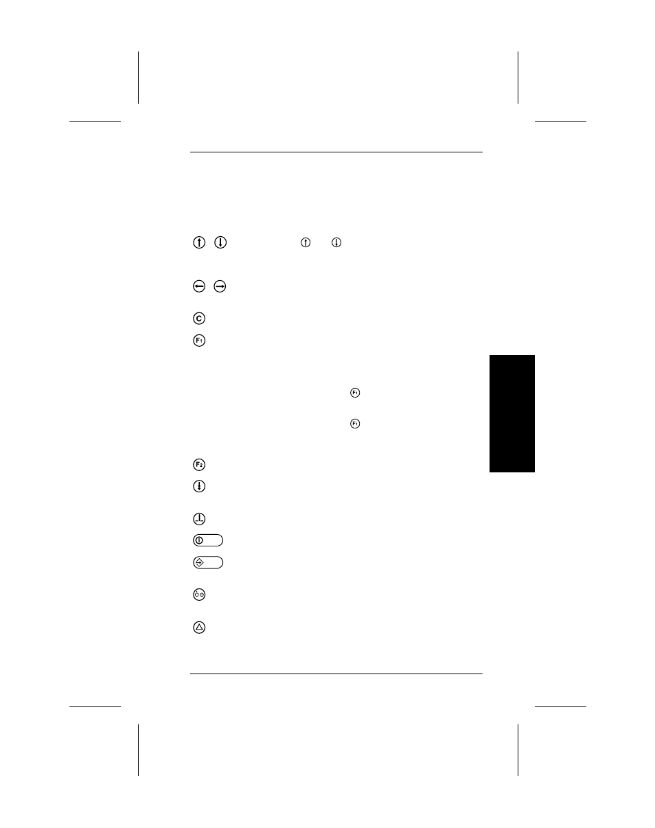 Using the keyboard | Paxar 9400 User Manual | Page 11 / 60