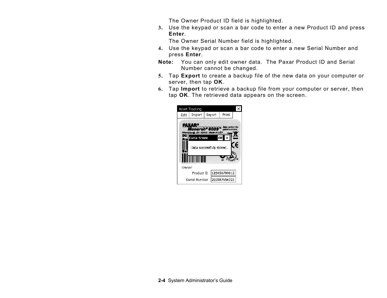 Paxar Monarch TC6039SA User Manual | Page 10 / 64