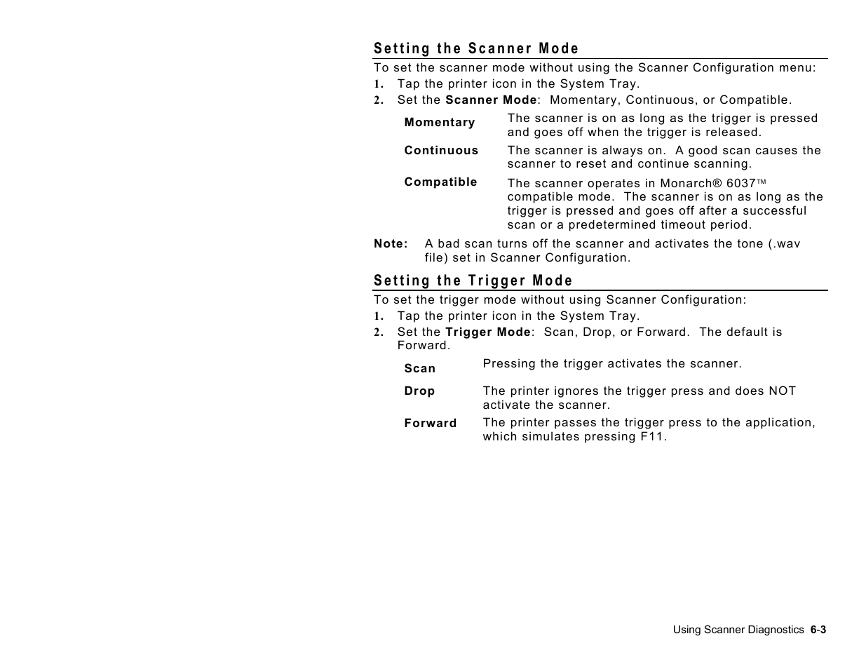Paxar Monarch TC6039SA User Manual | Page 59 / 64