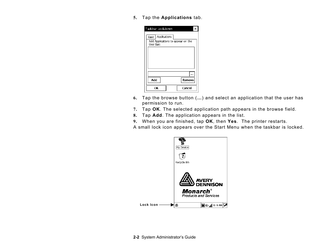 Paxar Monarch TC6039SA User Manual | Page 8 / 64