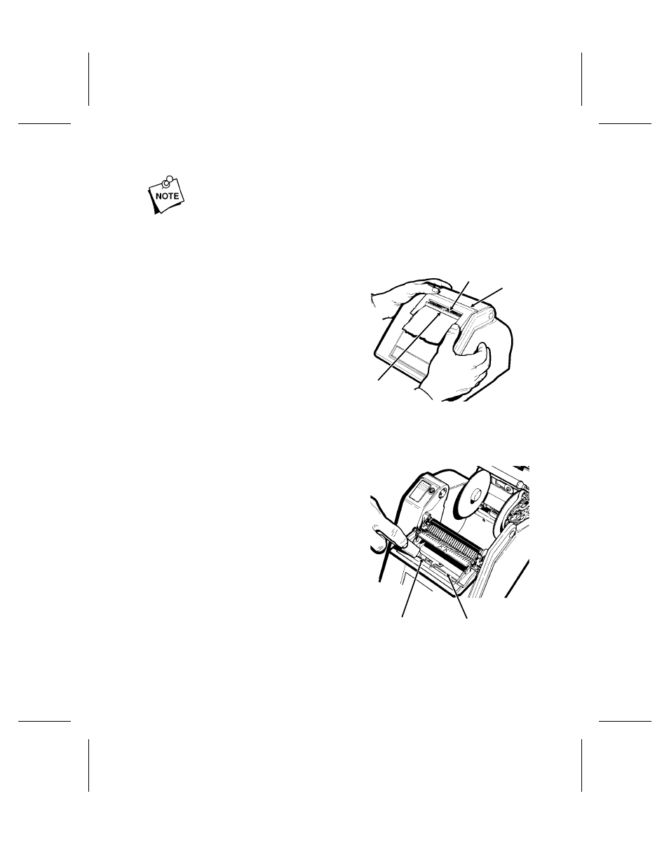 Removing adhesive build-up | Paxar J640 User Manual | Page 2 / 2