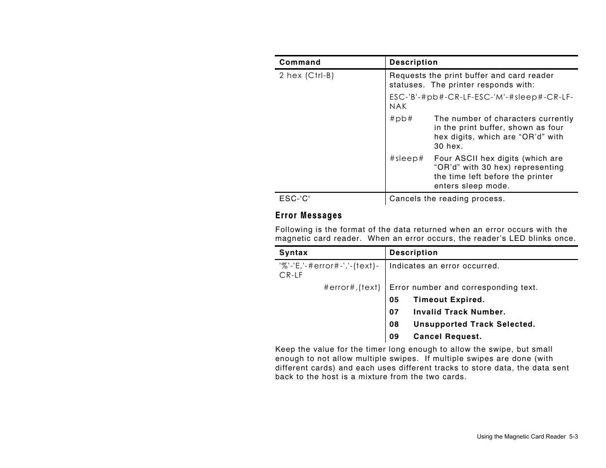 Paxar 9430R User Manual | Page 39 / 52