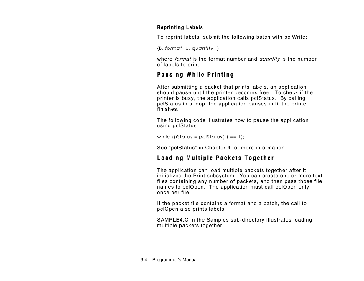Paxar Gold 6037EX User Manual | Page 178 / 230
