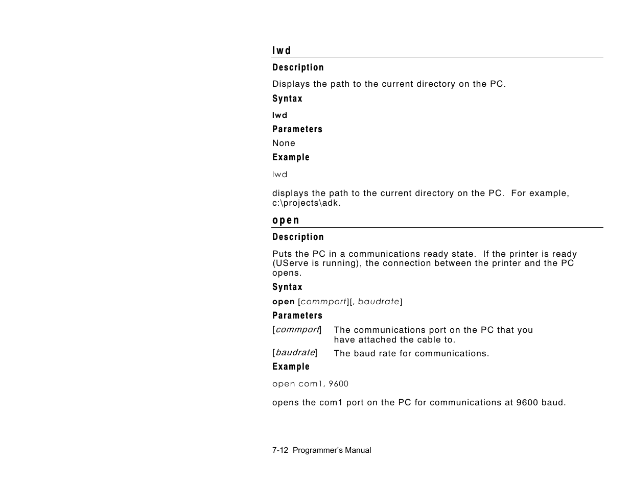 Paxar Gold 6037EX User Manual | Page 192 / 230