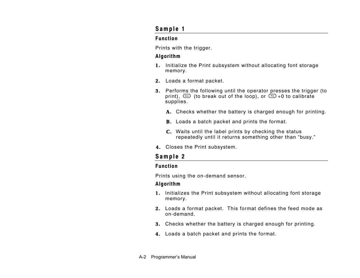 Paxar Gold 6037EX User Manual | Page 208 / 230