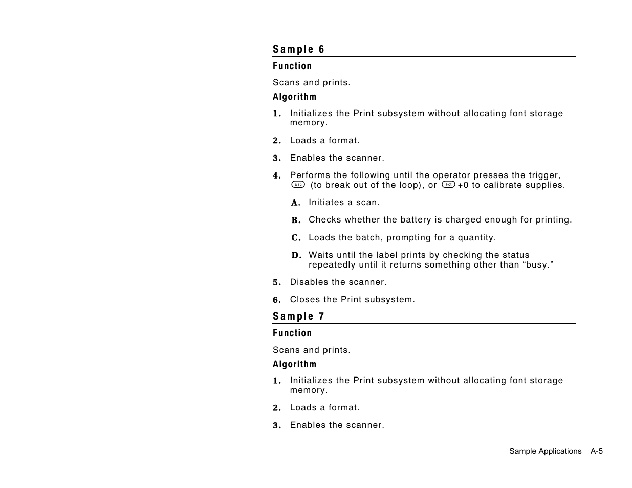 Paxar Gold 6037EX User Manual | Page 211 / 230