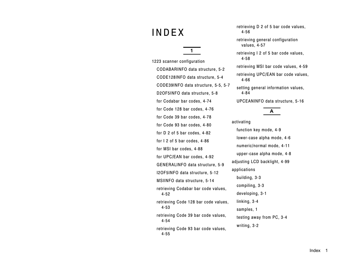 Paxar Gold 6037EX User Manual | Page 215 / 230