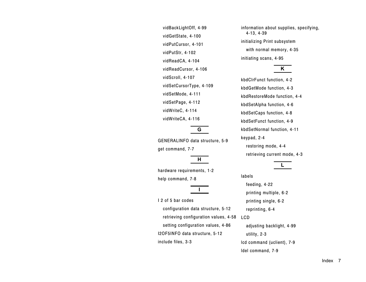 Paxar Gold 6037EX User Manual | Page 221 / 230