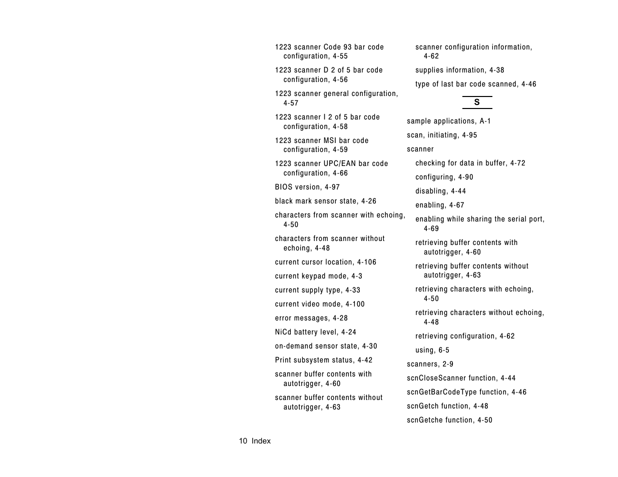 Paxar Gold 6037EX User Manual | Page 224 / 230
