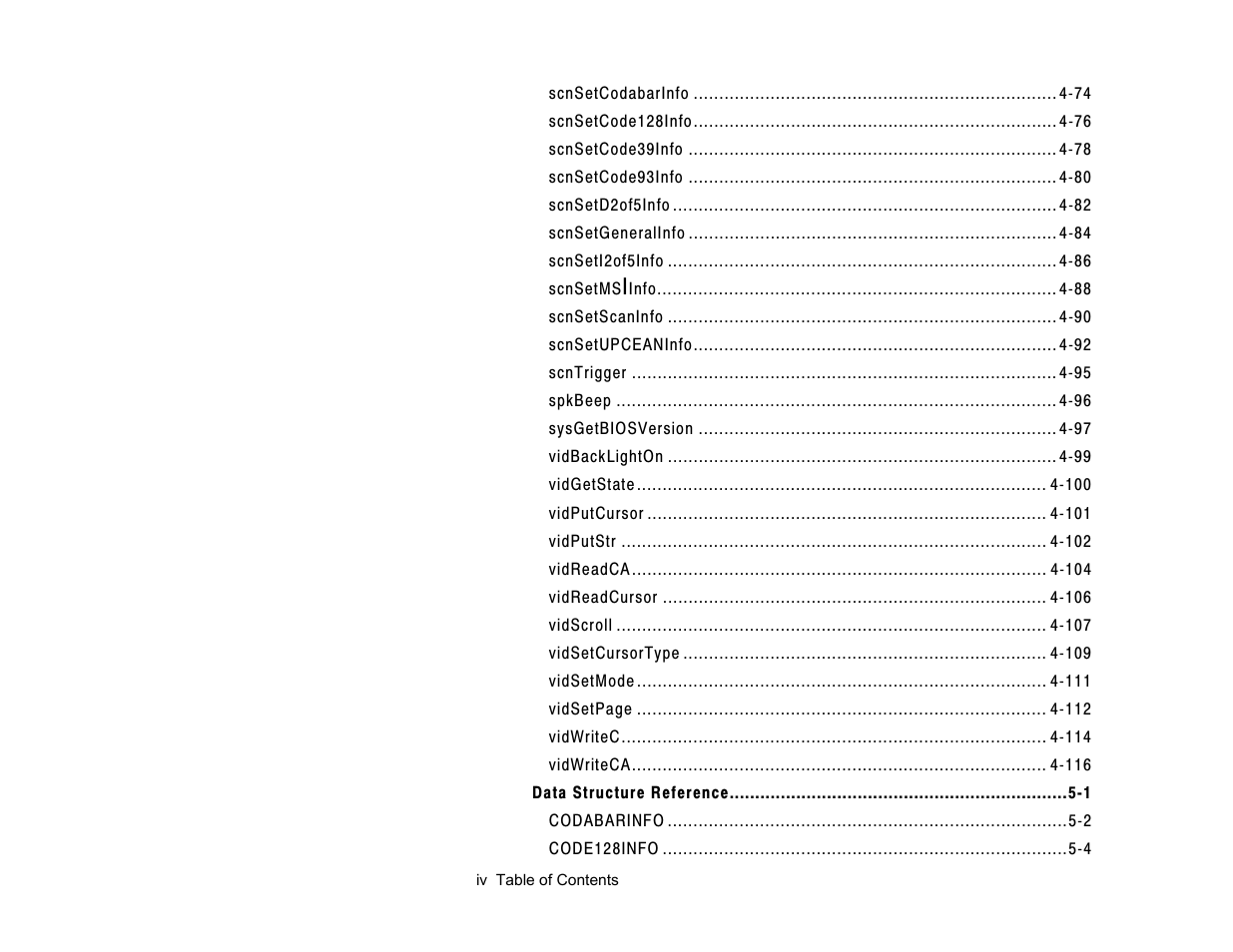Paxar Gold 6037EX User Manual | Page 6 / 230