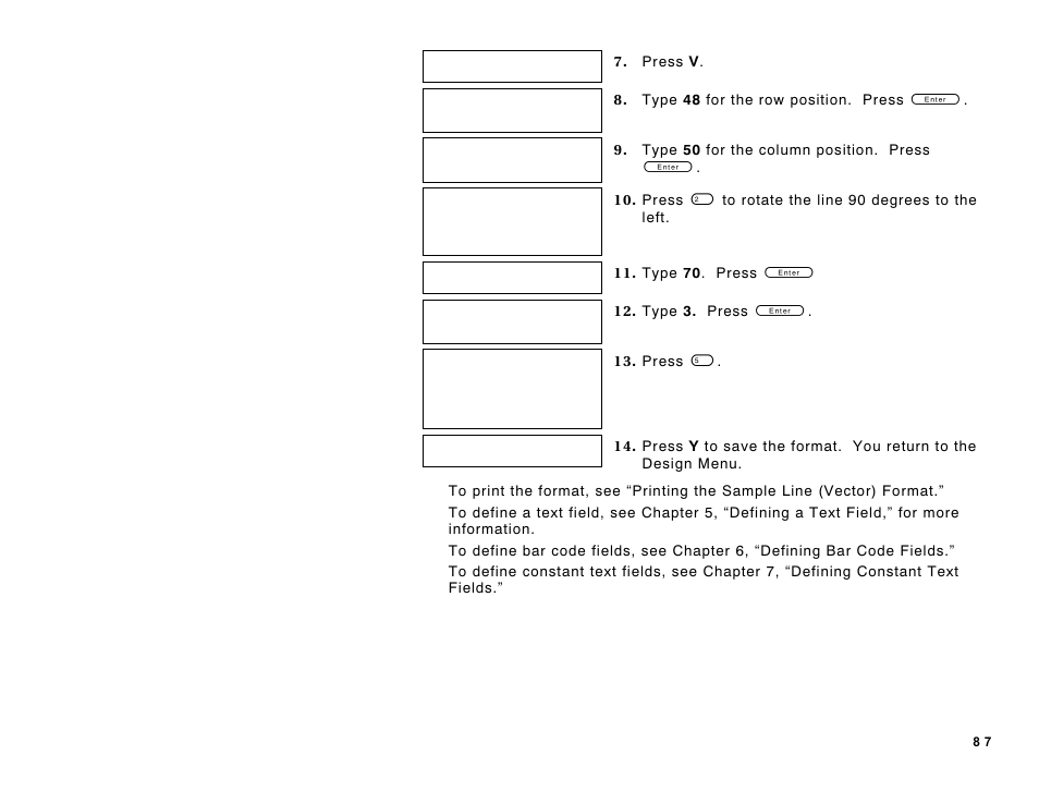 Paxar Monarch DOS-based Pathfinder Ultra System 6035 User Manual | Page 101 / 210